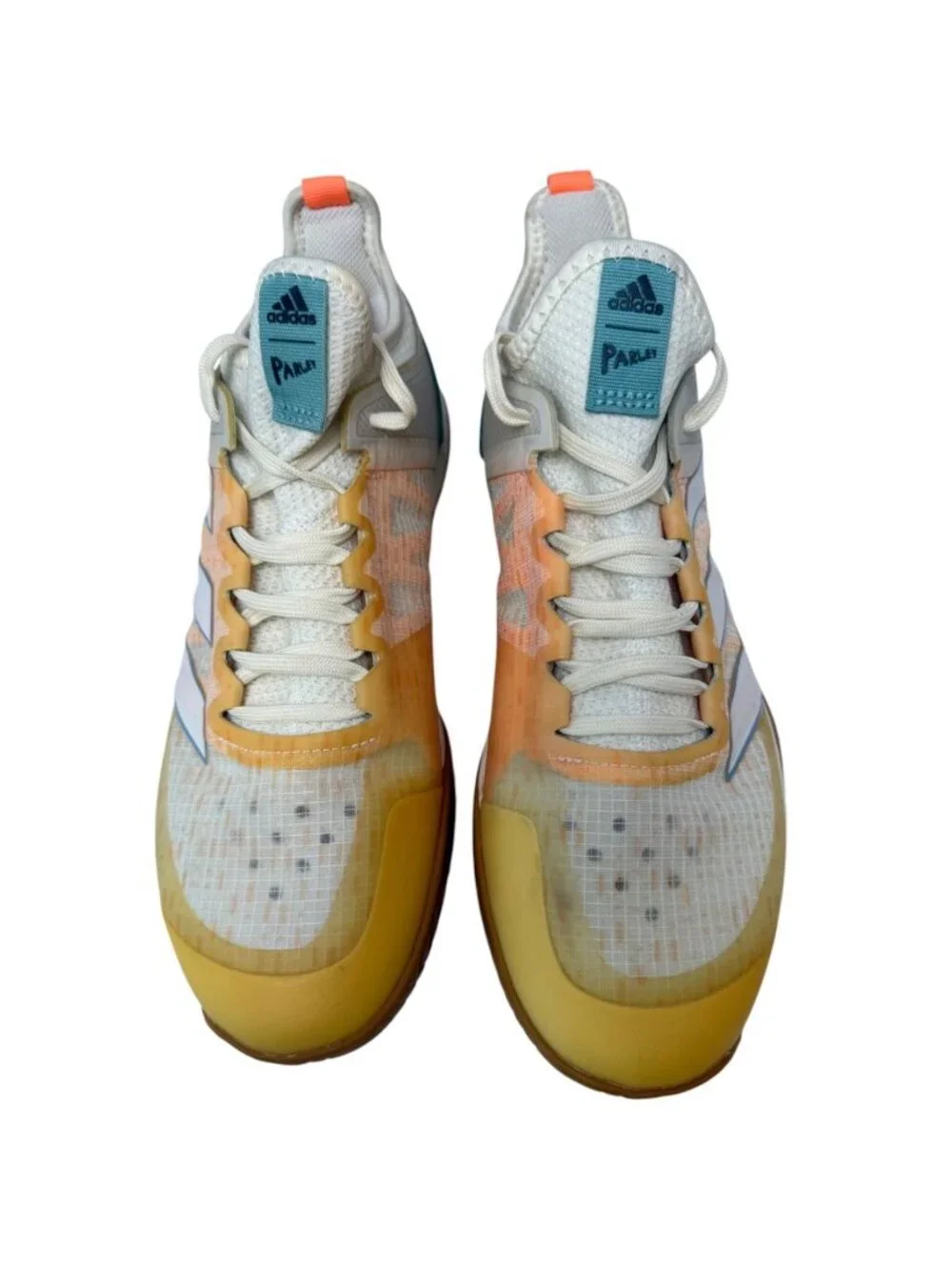 Adidas Adizero Ubersonic Parley Womens 9.5  Sneakers Yellow Tennis Shoes